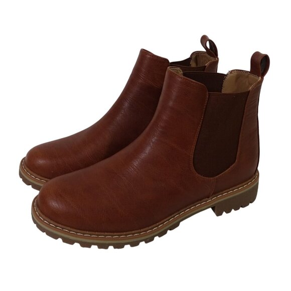 Corkys Brown Ankle Boots - Picture 1 of 10